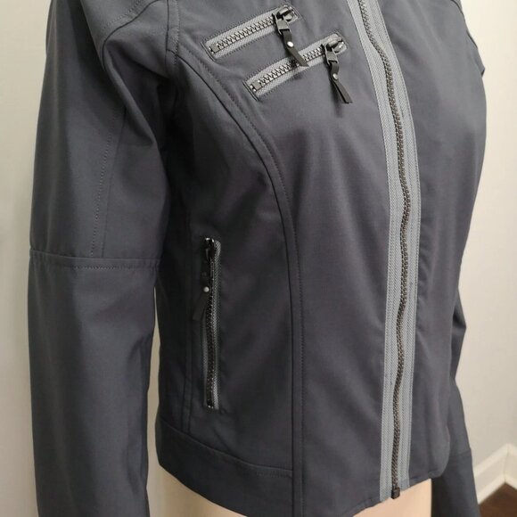 Marmot Women's Zoom Softshell M3 Jacket Size XS Dark Gray Full Zip NEW with Tags - Picture 2 of 8